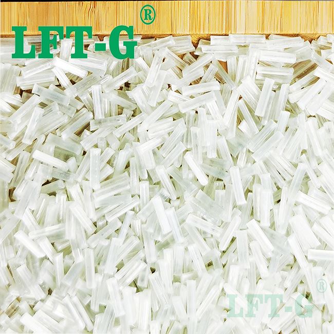 LFT PP Pellets PP LGF30 Raw Master Batch Compounds For Inject Car Parts